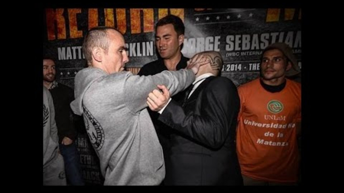 THE PUSH, THE KISS & THE SLAP - ANTHONY FITZGERALD & GARY SPIKE O'SULLIVAN KICK OFF AT HEAD TO HEAD!