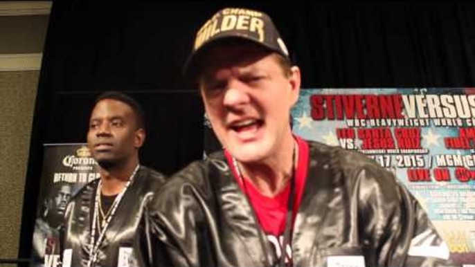 DEONTAY WILDER TRAINER MANAGER JAY DEAS REACTS TO WBC WORLD TITLE WIN & WANTS TYSON FURY FIGHT