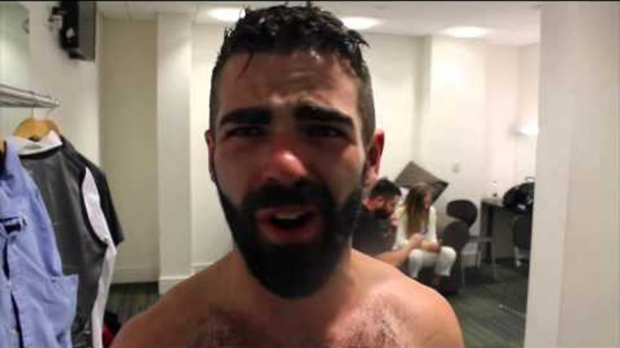 JONO CARROLL POST FIGHT INTERVIEW AFTER HIS POINTS WIN IN LEEDS / iFL TV