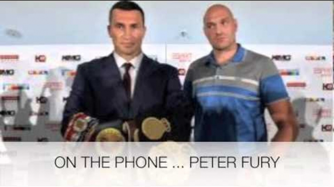 WLADIMIR KLITSCHKO v TYSON FURY IS POSTPONED AFTER KLITSCHKO LEG INJURY - INTERVIEW WITH PETER FURY