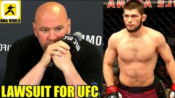 I'll take UFC to the court and make living hell for them,Khabib will beat Tony,Dustin,Al in 1 night