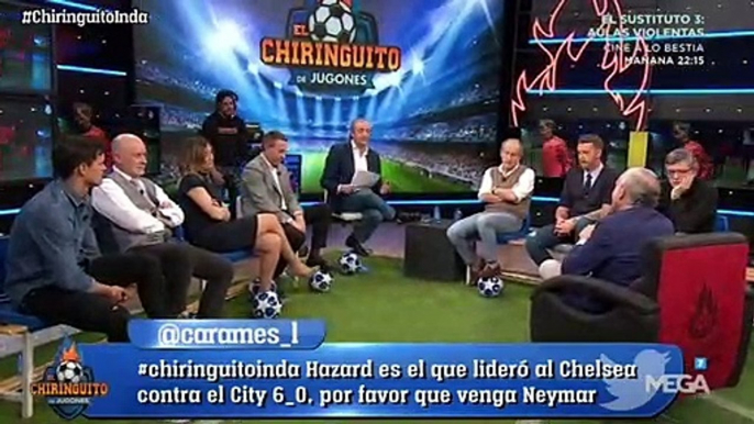 Eduardo Inda: "Los jugadores del Atleti querían jugar al toque y no al patadón"