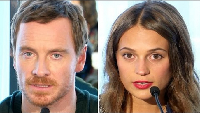 The Light Between Oceans Press Conference - Michael Fassbender & Alicia Vikander