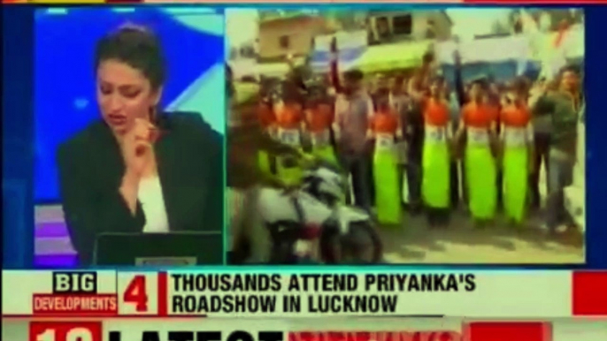 Priyanka to Play Crucial Role in Winning Uttar Pradesh for Congress | Priyanka Gandhi Roadshow in Lucknow | Priyanka Gandhi | Rahul Gandhi | Congress