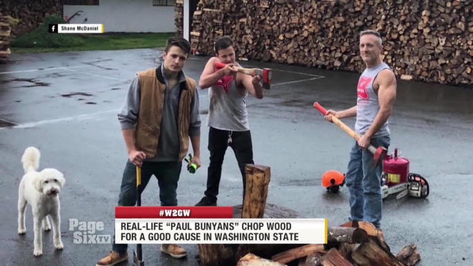 It's #WayToGoWednesday, and we're shouting out #ShaneMcDaniel and his sons for donating firewood to people in need! We'll tell you all about Shane's act of kindness on #PageSixTV! #W2GW