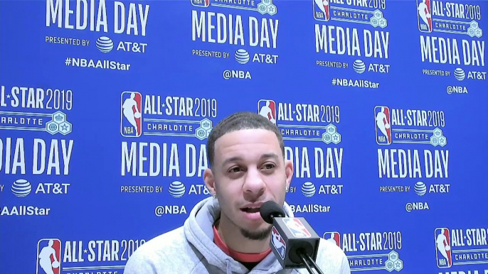 NBA G League Alum Seth Curry Discusses Matchups in 3-Point Contest