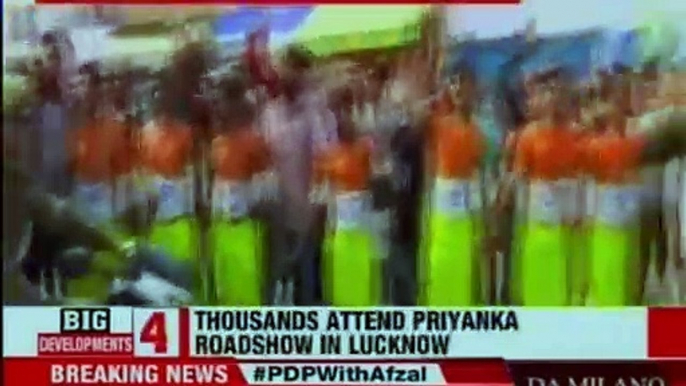 Priyanka to Play Crucial Role in Winning Uttar Pradesh for Congress | Priyanka Gandhi Roadshow in Lucknow | Priyanka Gandhi | Rahul Gandhi | Congress