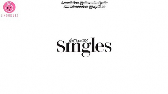 [ENGSUB] Jihoon for SINGLES March