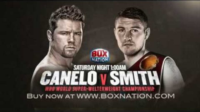 SAUL 'CANELO' ALVAREZ v LIAM 'BEEFY' SMITH - SEPTEMBER 17th 2016 @ AT&T STADIUM, TEXAS