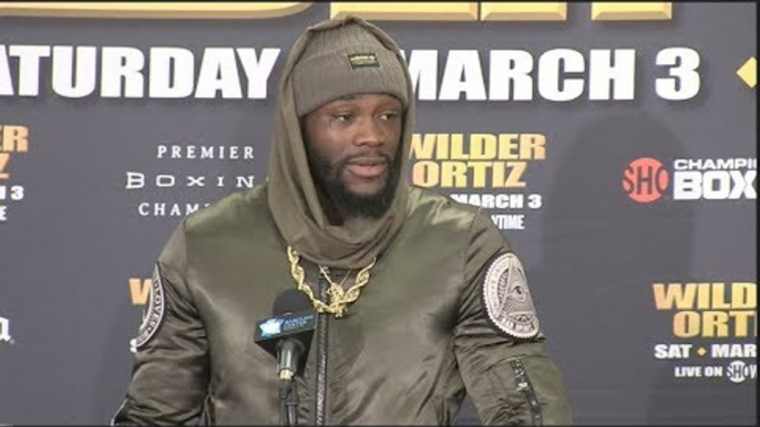 DEONTAY WILDER v LUIS 'KING KONG' ORTIZ (COMPLETE) POST FIGHT PRESS CONFERENCE - WILDER v ORTIZ