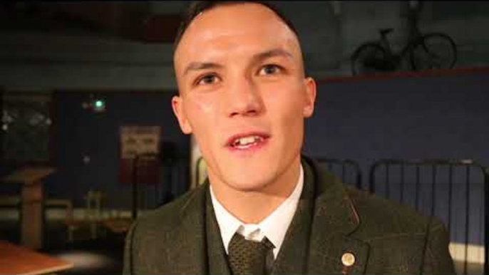 ITS B*******! -JOSH WARRINGTON RIPS INTO LEE SELBY - & ON FRAMPTON, WORLD TITLE SHOT & DENNIS CEYLAN