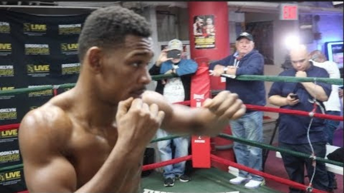 DANNY JACOBS (FULL & COMPLETE) MEDIA WORKOUT FROM NYC / JACOBS v ARIAS