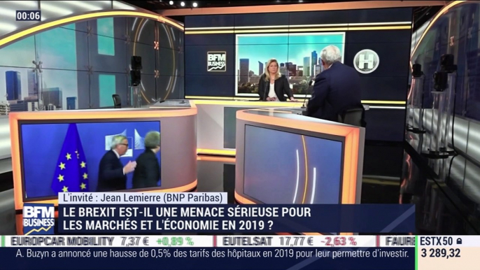 "Quand on commence à changer des pièces de l'édifice fiscale, on provoque des transferts entre contribuables", Jean Lemierre - 26/02