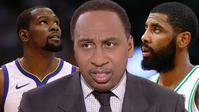 Stephen A Smith CONFIRMS Kyrie Irving Is LEAVING Boston As Kevin Durant Jerseys Selling At 75% Off