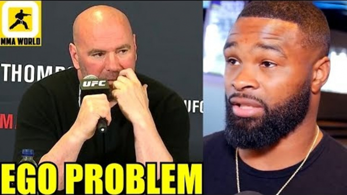 I haven't spoken to Dana White in over a year,Tyron Woodley-Usman will be puzzled,Khabib on GSP