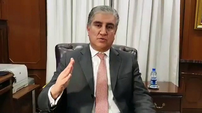 Minister of Foreign Affairs Shah Mahmood Qureshi Message After in-Camera Briefing