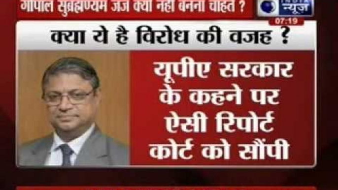 Former Solicitor General Gopal Subramaniyam denies to be Judge of Supreme Court