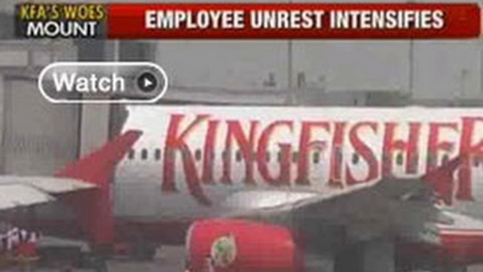 Kingfisher cancels flights as employees strike work - NewsX