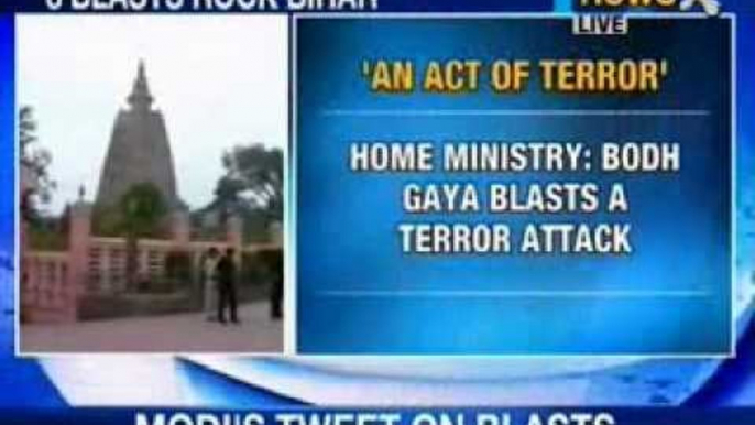 NewsX: Blasts in Bihar,govt ignored intel warnings