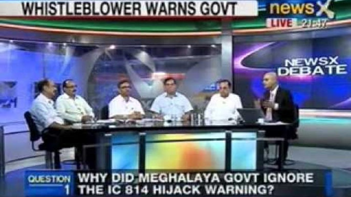 NewsX Debate: Why did Meghalaya Govt ignore the IC 814 hijack warning?