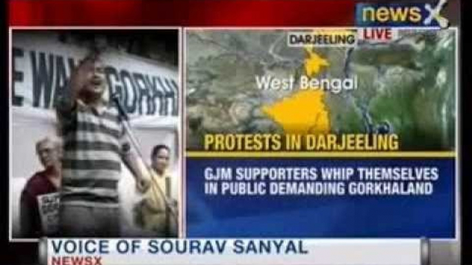 NewsX: Massive Protest against Mamata Banerjee in Darjeeling