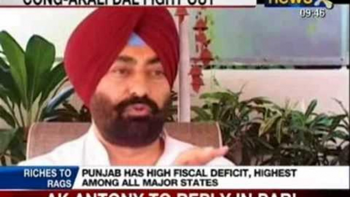 NewsX: Punjab has high fiscal deficit, state has no money to pay employees salary