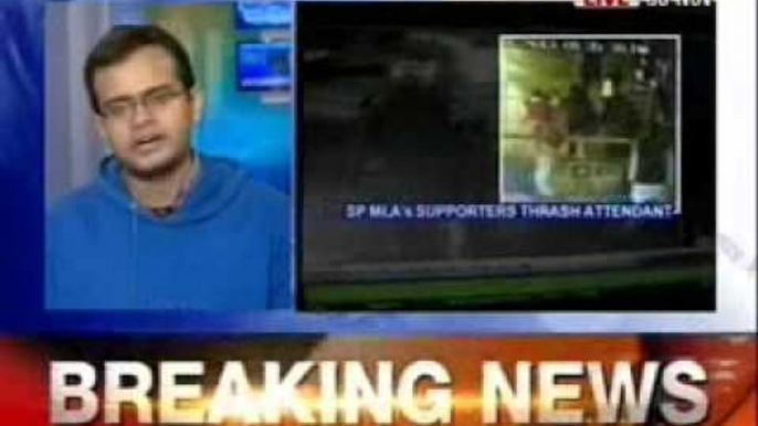 Samajwadi Party MLA's driver thrashes toll employees in Allahabad - NewsX