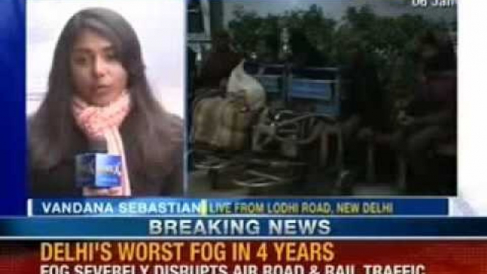 Dense fog cancels flights at IGI airport Delhi - NewsX