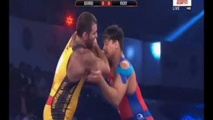 PWL 3 Day 11: Georgi Ketoev Vs Vicky Chahar at Pro Wrestling League 2018 | Highlights