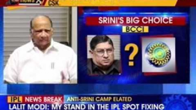 Former BCCI chief Sharad Pawar welcomes IPL verdict