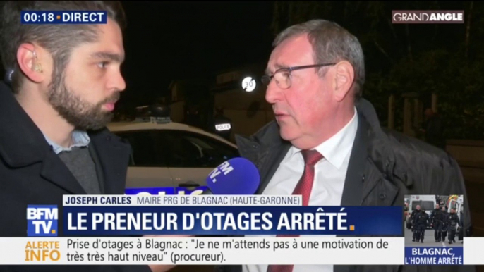 Interpellation du preneur d'otage: pour le maire de Blagnac, "c'est un soulagement"