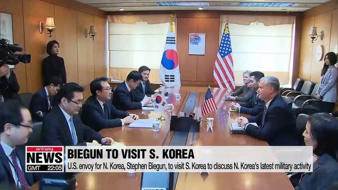 U.S. envoy for N. Korea to visit Seoul for S. Korea-U.S. coordination