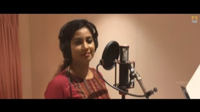 Shreya Ghoshal Singing In Recording Studio | Song Making | Kannada Move Video Song | Jhankar Music