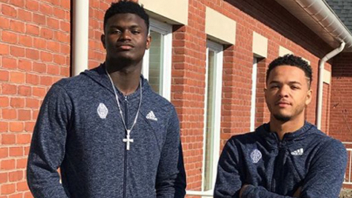 Zion Williamson SHADES Nike By Wearing FULL Adidas Suit During IG Live!