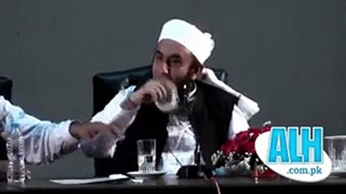 Hazrat Moulana Tariq Jameel Hazrat Moulana Tariq Jameel sb delivered this bayan at Iqbal Auditorium  Agriculture University Faisalabad  Part 7 - Dailymotion