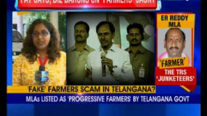 Telangana TRS MLAs Turn 'progressive farmers'