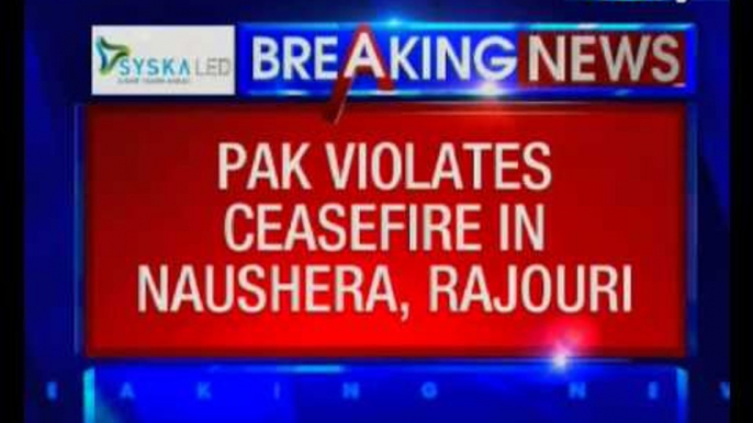 Another ceasefire violation by Pakistan, targets Indian Army posts along LoC