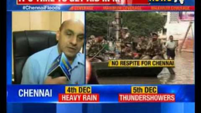 Chennai Floods: 24 hours will be critical for Chennai, thunderstorms expected