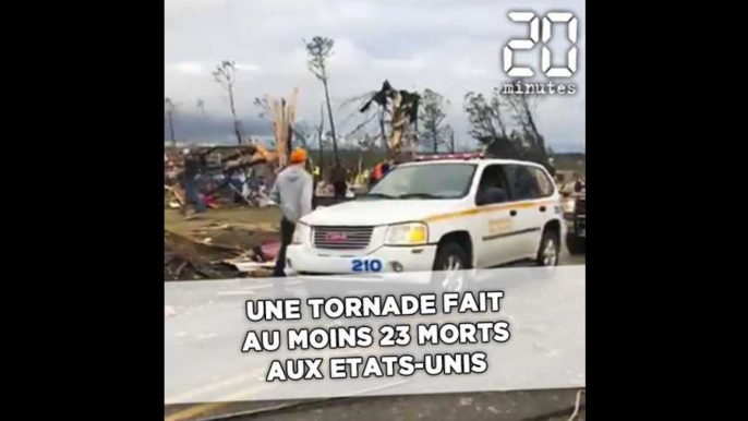 Une tornade fait au moins 23 morts aux Etats-Unis