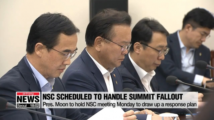 Pres. Moon to hold NSC meeting for contingency plan on Vietnam summit