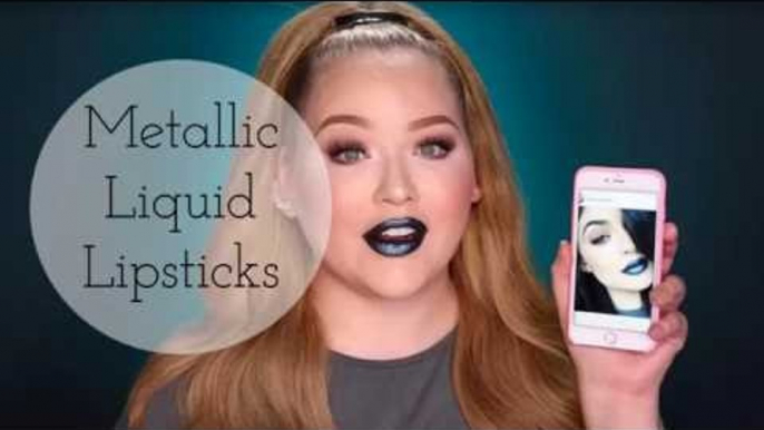 How To Make Metallic Lipstick | Battle of the Metallic Liquid Lipsticks