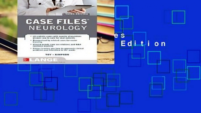 Review  Case Files Neurology, Third Edition - Pedro Mancias