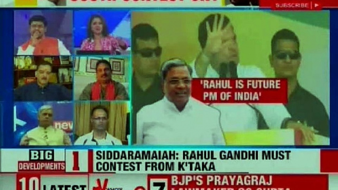 Siddaramaiah Wants Rahul Gandhi to Contest Polls from Karnataka; Lok Sabha Polls 2019