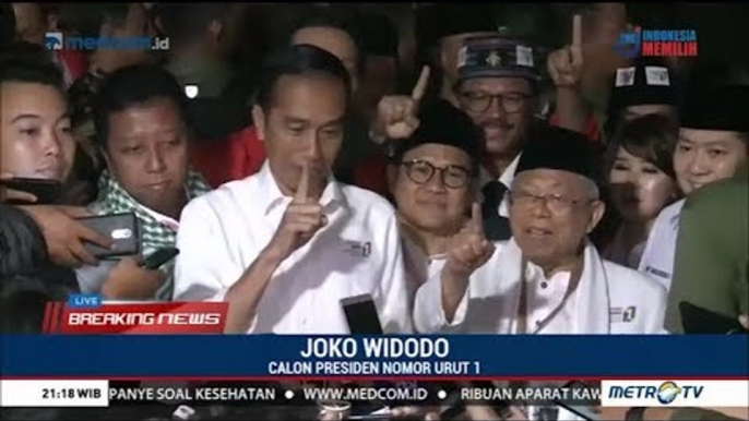 Jokowi : Dapat Nomor Urut 1, Kita Ingin Indonesia Bersatu !