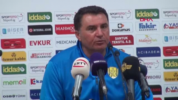 Spor Evkur Yeni Malatyaspor - Mke Ankaragücü Maçının Ardından