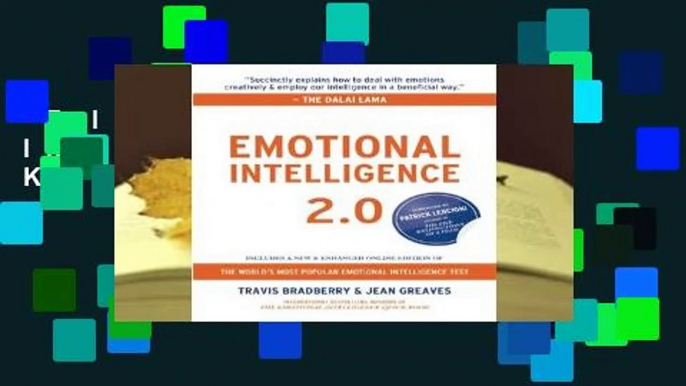 Full E-book  Emotional Intelligence 2.0  For Kindle