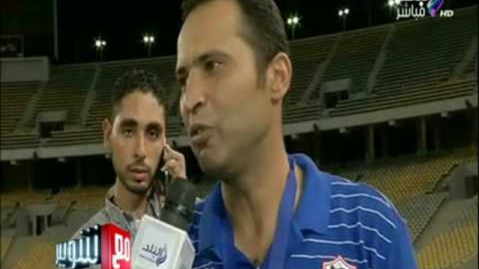 مع شوبير - لقاء خاص مع مؤمن سليمان المدير الفني لنادي الزمالك بعد الفوز‏ بكأس مصر