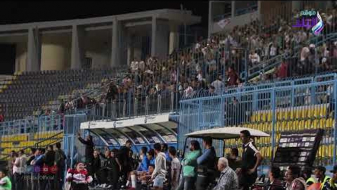 صدى البلد | فرحة جروس واللاعبين بأهداف الزمالك فى شباك الداخلية