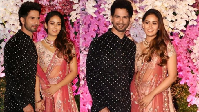 Shahid Kapoor & Mira Rajput look Royal at Akash Ambani & Shloka wedding party | Boldsky