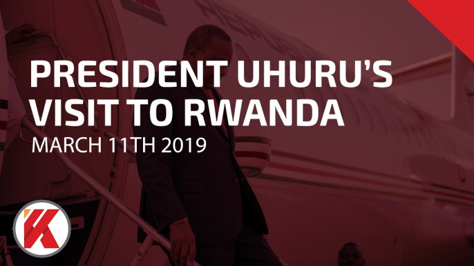 President Uhuru Held Talks with President Paul Kagame in Gabiro, Rwanda